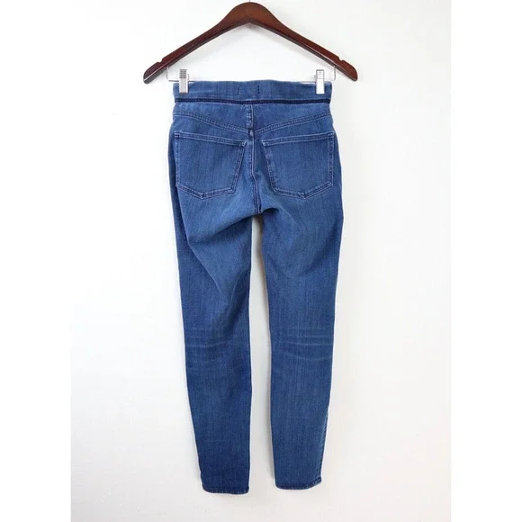 Madewell Size 25 The Anywhere Jean Pull On Faded Dark Blue Wash F5878 - Picture 5 of 9